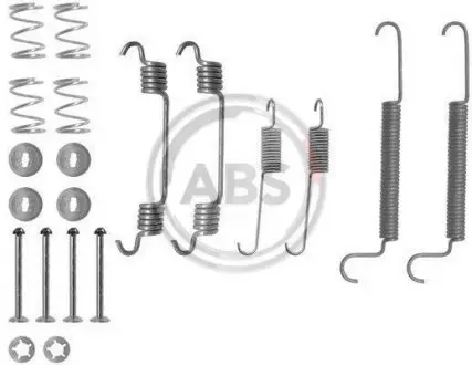 Монтажный к-кт торм. колодок OPEL ASTRA, COMBO, ZAFIRA (ABS) A.B.S. A.B.S. 0766Q