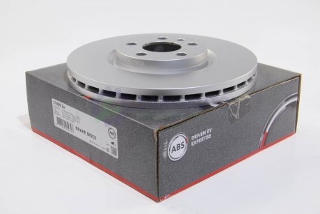 Тормозной диск перед. 807/C8/Expert/Jumpy/Scudo (68-21) A.B.S. 17406 (фото 1)