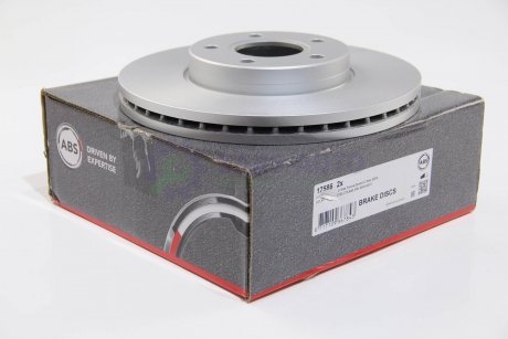 Тормозной диск перед. C30/C70/C-Max/Focus/S40 (03-21) A.B.S. 17586 (фото 1)