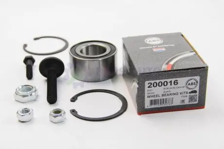 Подшипник ступицы перед. Audi 80/90 88-96 (39x75x37) A.B.S. 200016
