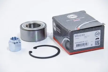 Підшипник маточини перед. Citroen C2/Xsara /Peugeot 206/306 96- A.B.S. 200033