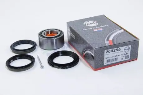 Подшипник ступицы перед. Nissan Almera I 95-00/Sunny III 00-95 (к-кт) A.B.S. 200255