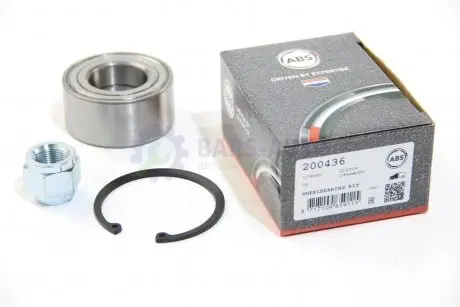 Підшипник маточини перед. Citroen C2/C3/Peugeot 1007/207 A.B.S. 200436
