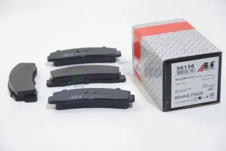 Колодка гальм. диск. ВАЗ 2121 перед. (ABS) A.B.S. 36136