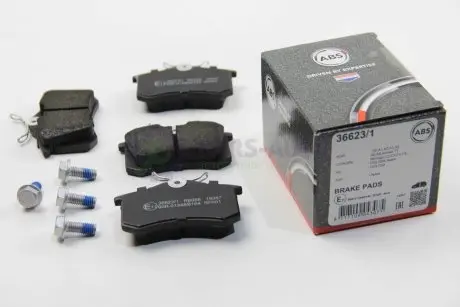 Тормозные колодки зад. Caddy/Golf/Octavia 16,4 mm (TRW) A.B.S. 36623/1