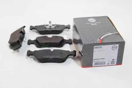 Тормозные колодки пер. BMW 3 (E36/E46) 94-07 (ATE) A.B.S. 36678