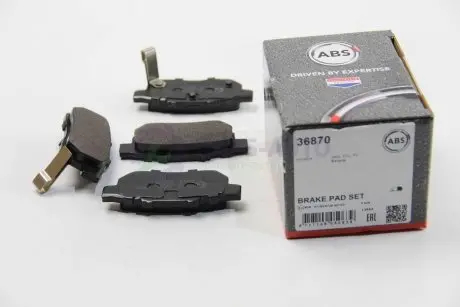 Гальмівні колодки зад. Jazz/City/Fit/Civic/Ballade/CRX 92- A.B.S. 36870