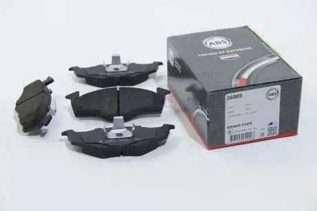 Тормозные колодки пер. Fabia/Fox/Lupo/Polo (97-14) A.B.S. 36969