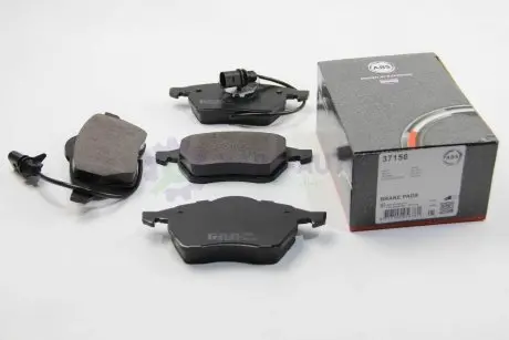 Колодка гальм. диск. AUDI/VW A6/PASSAT передн. (ABS) A.B.S. 37156