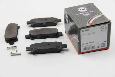 Тормозные колодки зад. Subaru Impreza 94-/Forester 97-08 (акебоно) A.B.S. 37164