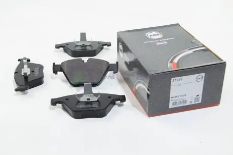 Тормозные колодки пер. BMW 5(E60)/7(E65) 02-10 (ATE) (155,1x68,5x20,3) A.B.S. 37346