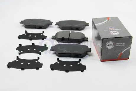 Тормозные колодки пер. Toyota Camry 96-06 (akebono) A.B.S. 37356