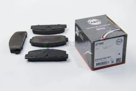 Тормозные колодки зад. Mazda 323/626 94-04 (akebono) A.B.S. 37382