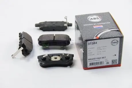 Колодка тормозов. диск. MITSUBISHI OUTLANDER задн. (выр-во ABS) A.B.S. 37384