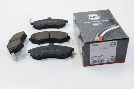 Гальмівні колодки пер. Matrix/Lavita/Elantra/Lantra/Coupe/Cerato 98-10 A.B.S. 37403