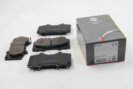 Колодка тормозов. диск. TOYOTA LANDCRUISER 90 передн. (выр-во ABS) A.B.S. 37420