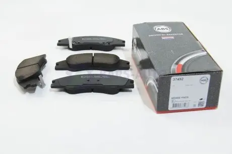 Тормозные колодки пер. Hyundai Accent/Kia Rio 05- (mando) A.B.S. 37492