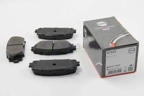Тормозные колодки пер. Toyota Yaris 07-(akebono) A.B.S. 37542