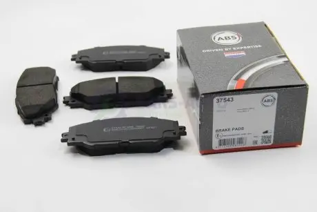 Тормозные колодки пер. AURIS/RAV 4 III/RAV 4 IV 1.8-2.5H 06- A.B.S. 37543