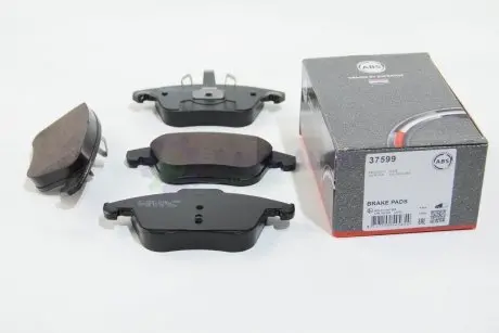 Гальмівні колодки пер. Citroen C4 Picasso 06-/Peugeot 5008 09- (ATE) A.B.S. 37599