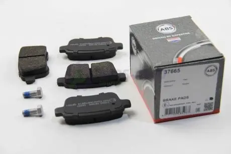 Тормозные колодки зад. Kangoo 08- A.B.S. 37665