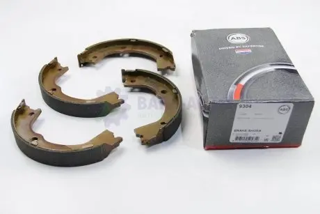 Колодки ручного тормоза KIA Sorento II 09-/Hyundai Santa FE II 09-12 A.B.S. 9304