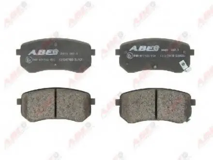 Тормозные колодки, дисковые. ABE C20307ABE