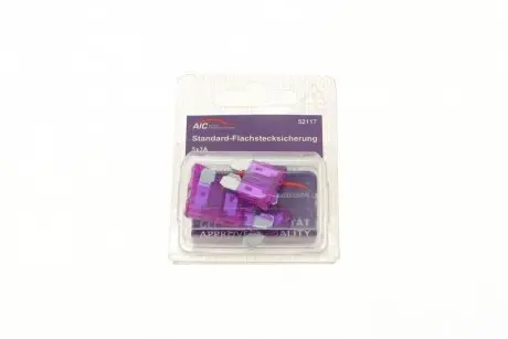 Предохранитель 3А (стандартный) (к-кт 5 шт.) AIC 52117