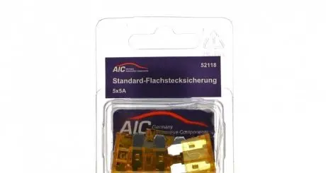 Предохранитель 5А (стандартный) (к-кт 5 шт.) AIC 52118