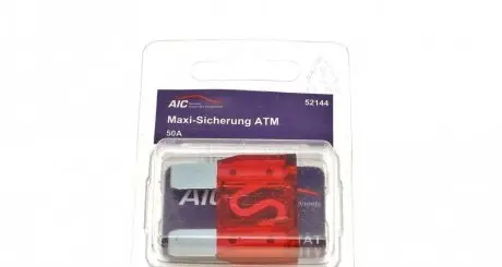 Предохранитель 50А (Maxi, с плоскими контактами) AIC 52144