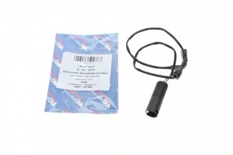 Датчик зносу гальмівних колодок (задніх) BMW 5 (E39) 95-04 (L=555mm) AIC 52276