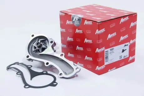 Водяной насос Nissan Almera 1.5/1.8 00-/Primera 1.6/1.8 96- AIRTEX 1681