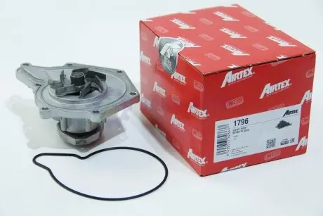 Водяний насос A4/A5/A6/A8/Q7/VW TOUAREG 2.4/2.7/3.0/3.2/4.2 TDI/FSI 03- AIRTEX 1796