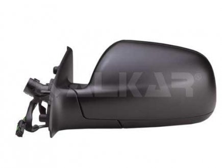 Дзеркало заднього виду (під фарбування) Peugeot 307 00- (L) (електро/підігрів) ALKAR 6125307 (фото 1)