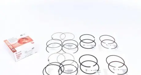 Кольца поршневые Daewoo Lanos 1.5 8V 93-99 (76.50mm/STD) (1.5x1.5x3.0) (к-кт 4 цилиндра) AMP PR-DAE-49-3548-000-SET