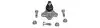 Опора шаровая передняя Citroen DS3, C3 (09-), C-Elysee (13-) / Peugeot 301, 2008 (13-) APPLUS APLUS 20192AP (фото 1)