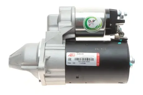 Стартер Opel Astra F/G/H 1.2-1.6 i 93-07/Combo 01-/Corsa 86-09 (12V/1.1kw) (z=9) AS S0088