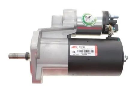 Стартер VW Caddy 1.4-1.6/1.9 SDI 95-03 (12V/1.1 kw) (z=9) AS S0104