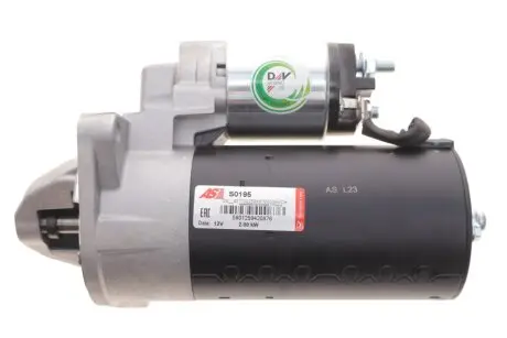 Стартер Fiat Doblo 1.3-1.9 JTD01-/Suzuki SX4 1.9 DDiS 06- (2kw) (z=9) AS S0195