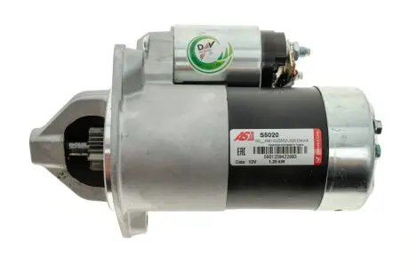 Стартер Mitsubishi L200/L300/Pajero 86-07 (12V/1.2kw) (z=8) AS S5020