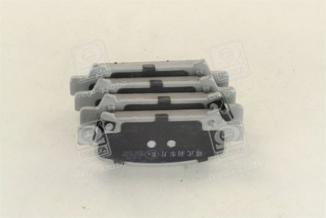 Колодки тормозные задние дисковые SUBARU FORESTER (выр-во) ASHIKA 51-07-702