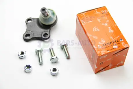 Опора шаровая (передняя/снизу) Citroen Berlingo/Peugeot Partner 96- (d=16mm) ASMETAL 10CT0100