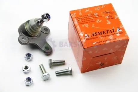 Опора шаровая (передняя/снизу/R) VW Caddy 03- ASMETAL 10VW1601
