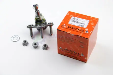Опора шаровая (передняя/снизу/L) Audi A3 06-/VW Golf IV 05- ASMETAL 10VW1606