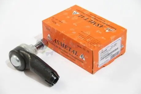 Наконечник тяги рульової (L) Audi 100 (4A/C4) 2.0-4.2 90-94 (L=75mm) ASMETAL 17AU1000