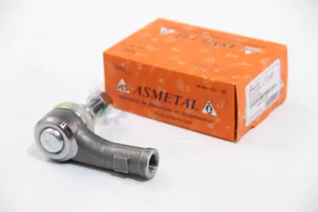 Наконечник тяги рульової (R) Audi A3 96-03/Skoda Octavia 96-10/VW Golf IV 97-05 (L=75mm) (короткий) ASMETAL 17VW1235