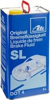 Рідина гальмівна DOT4 (5L) (металева канистра) ATE 03990158032