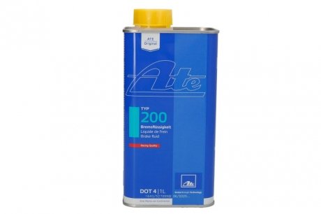 Жидкость тормозная DOT4 Type 200 New Racing (1L) ATE 03.9901-6212.2