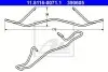 Планка суппорта (переднего) прижимная (к-кт) VW Caddy III 1.2-2.0TDI 04-15 (Teves) ATE 11811600711 (фото 1)