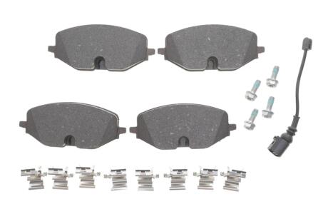 Колодки тормозные (передние) Audi A3/Skoda Octavia/Seat Leon/VW Golf VIII 19-/Caddy 20- (+датчик) (Lucas/TRW) ATE 13046026432